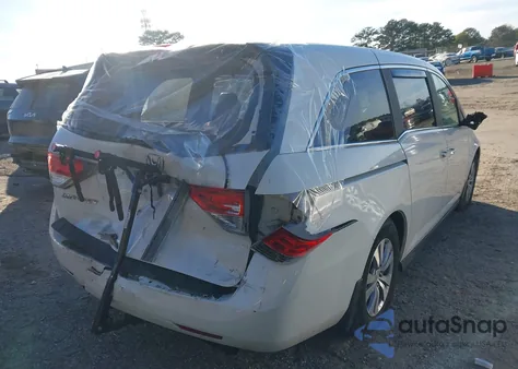 2016 Honda Odyssey Ex-L from USA, damaged, VIN 5FNRL5H66GB012282